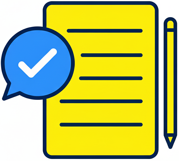 Illustration for Finalizing and Reviewing